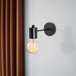 Opviq Hexa - 6951 Lámpara de pared negra